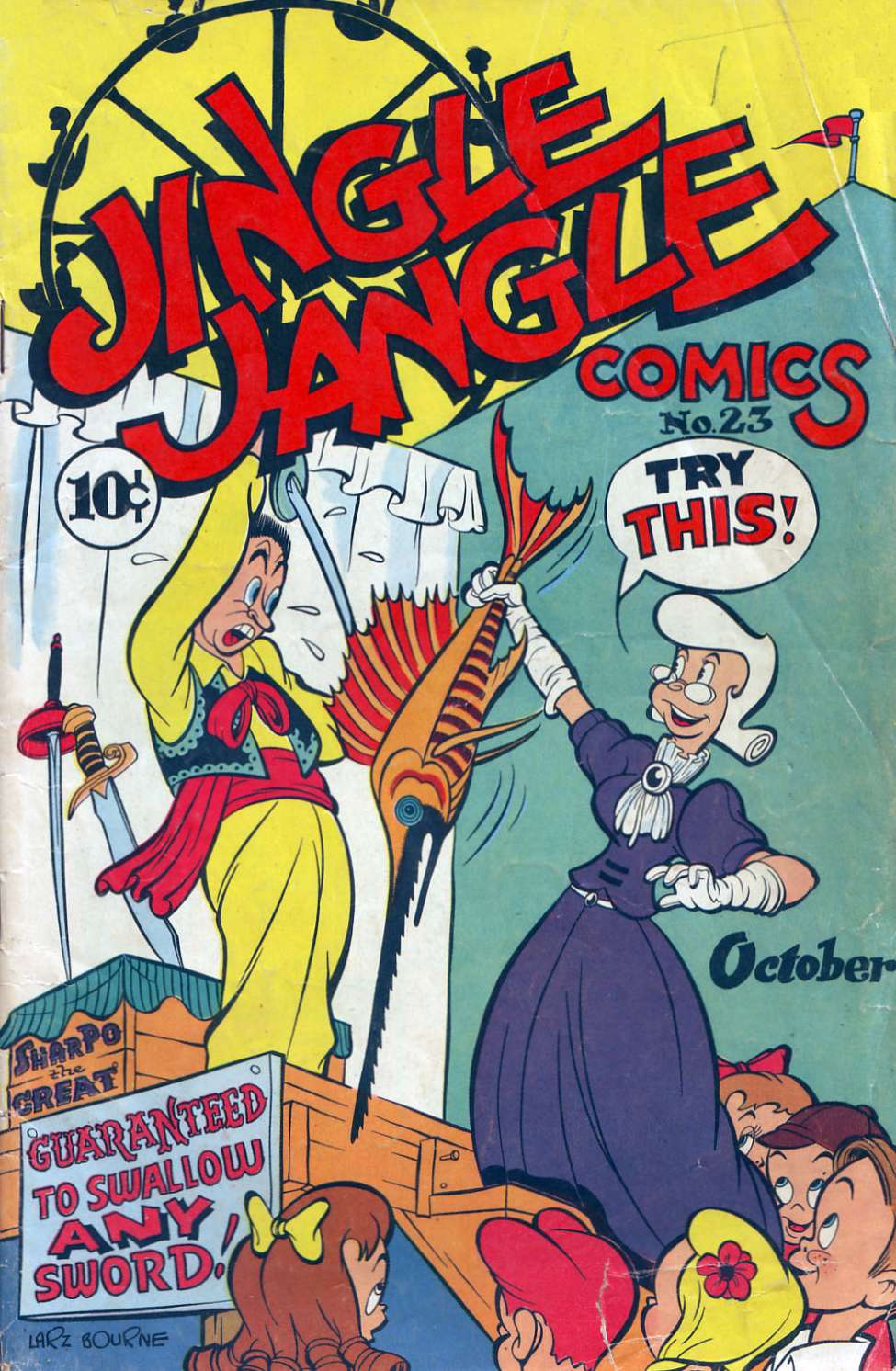 Book Cover For Jingle Jangle Comics 23
