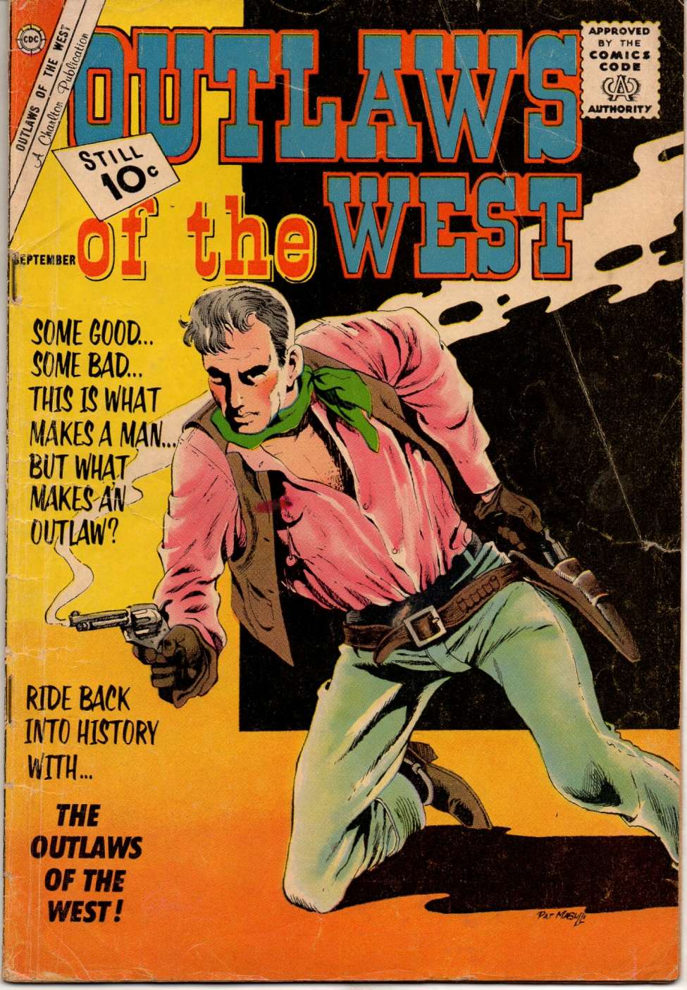 Comic Book Cover For Outlaws of the West 33