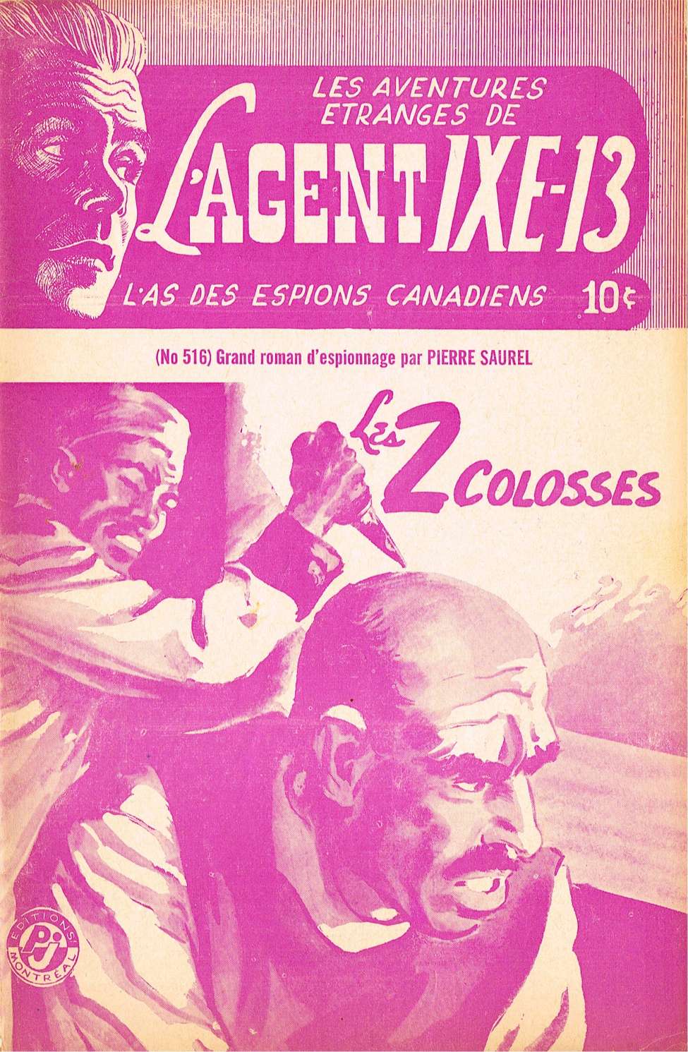 Book Cover For L'Agent IXE-13 v2 516 - Les 2 colosses