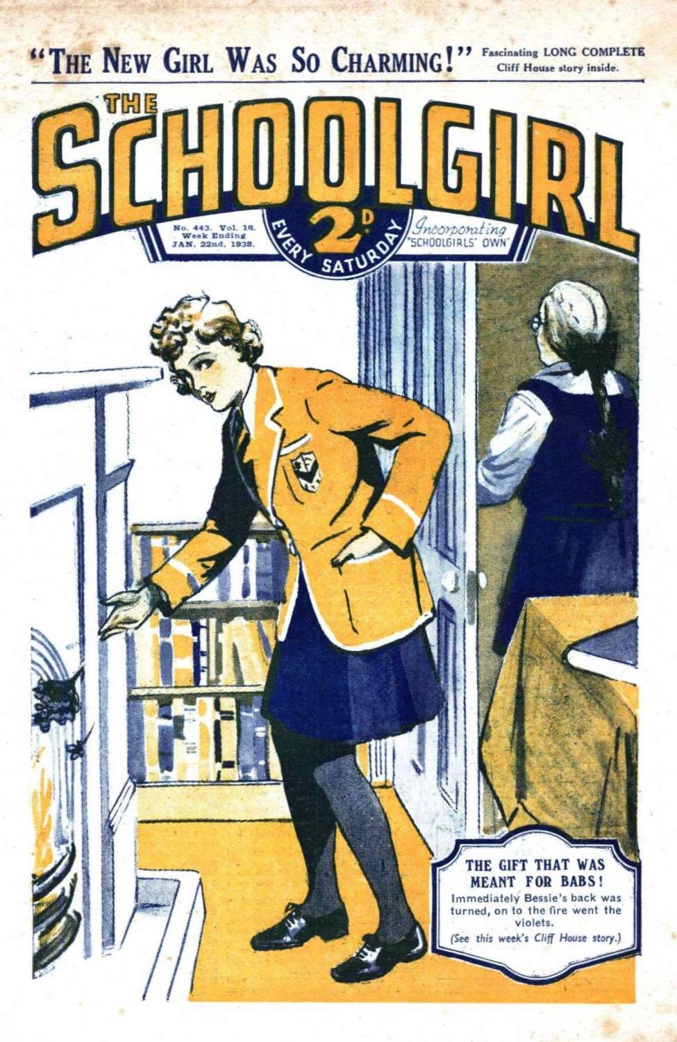 Book Cover For The Schoolgirl 443