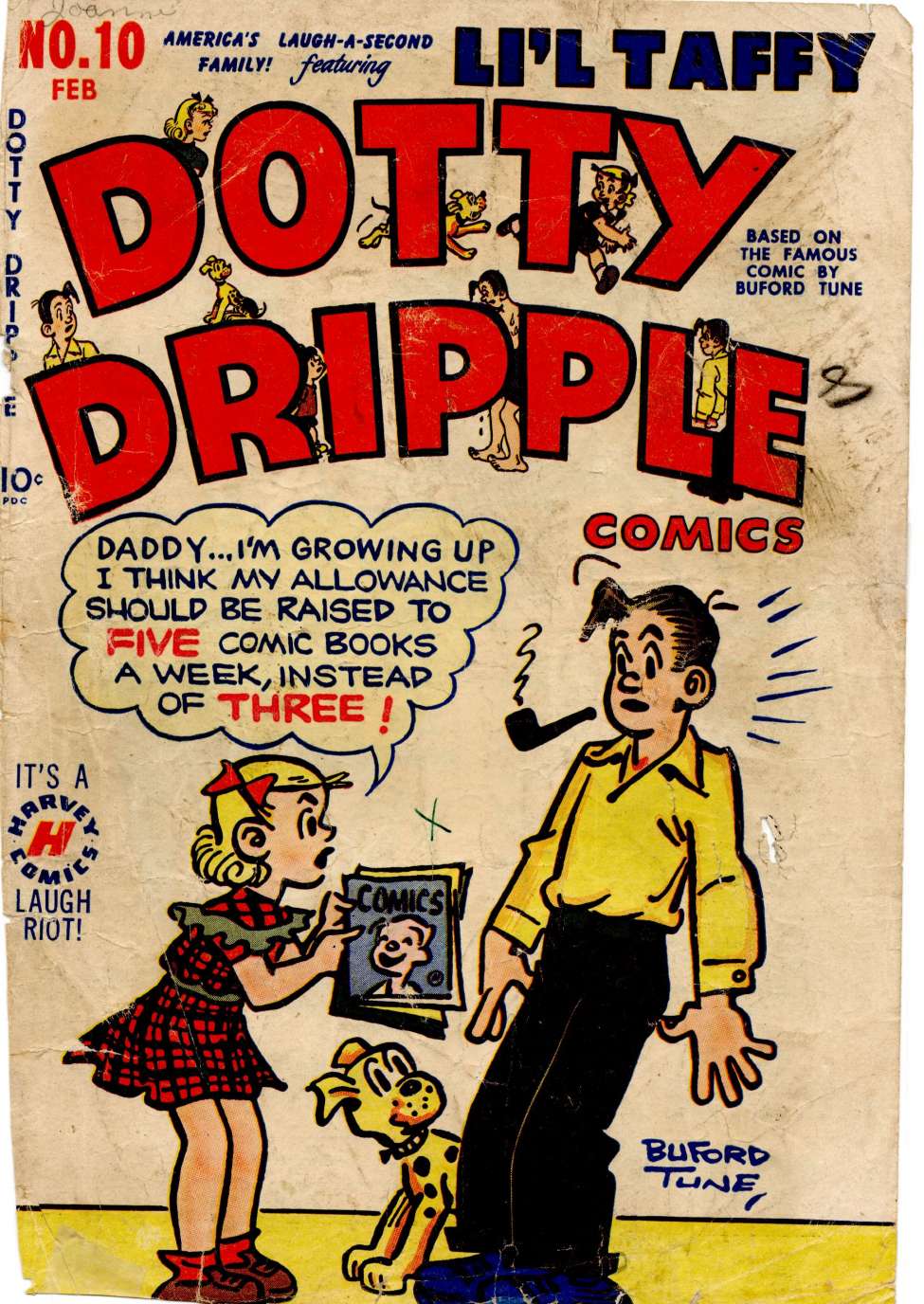 Comic Book Cover For Dotty Dripple Comics 10