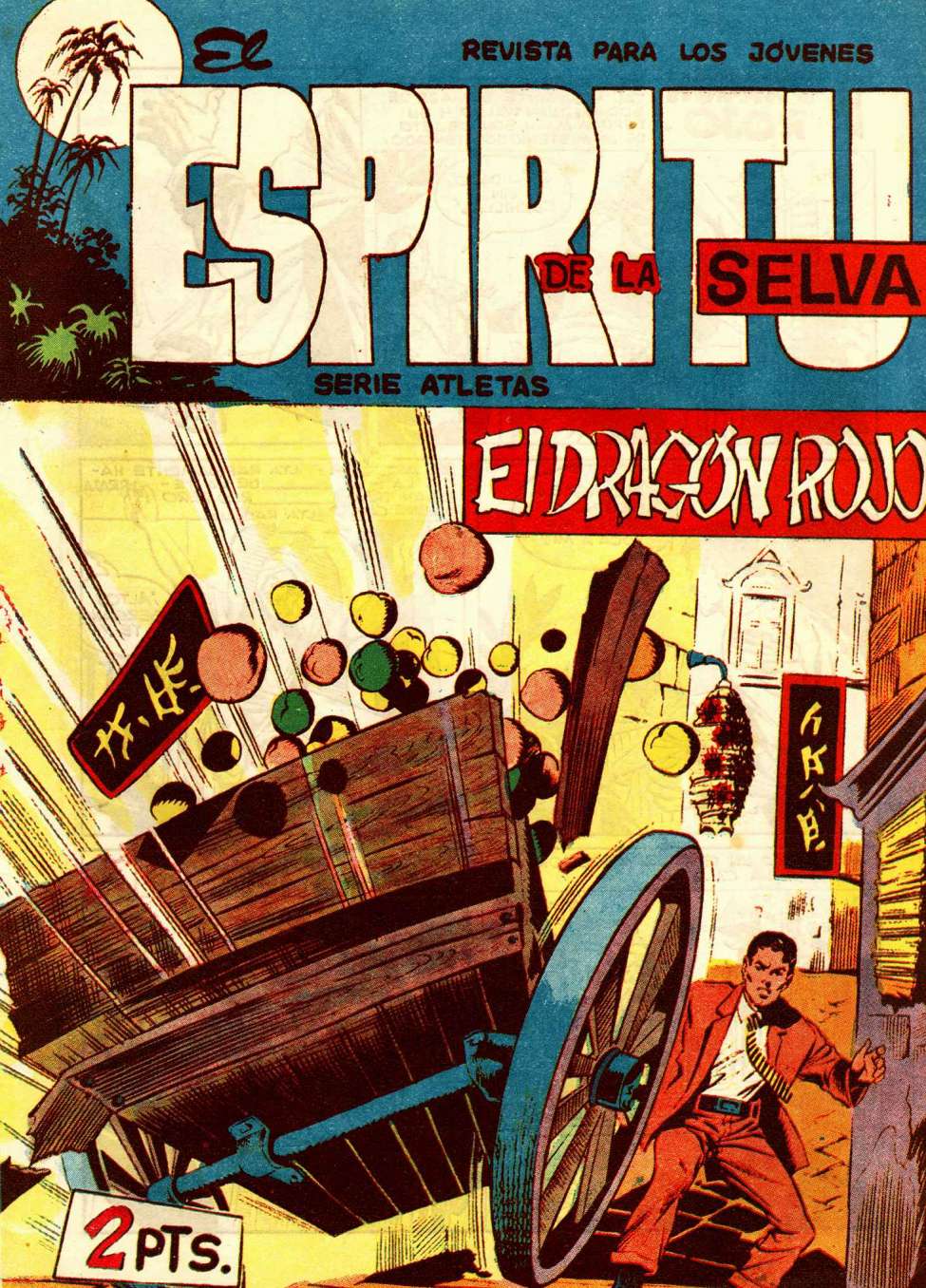 Comic Book Cover For El Espiritu De La Selva 76 - El Dragón Rojo