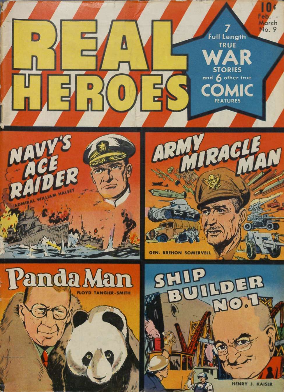 Comic Book Cover For Real Heroes 9