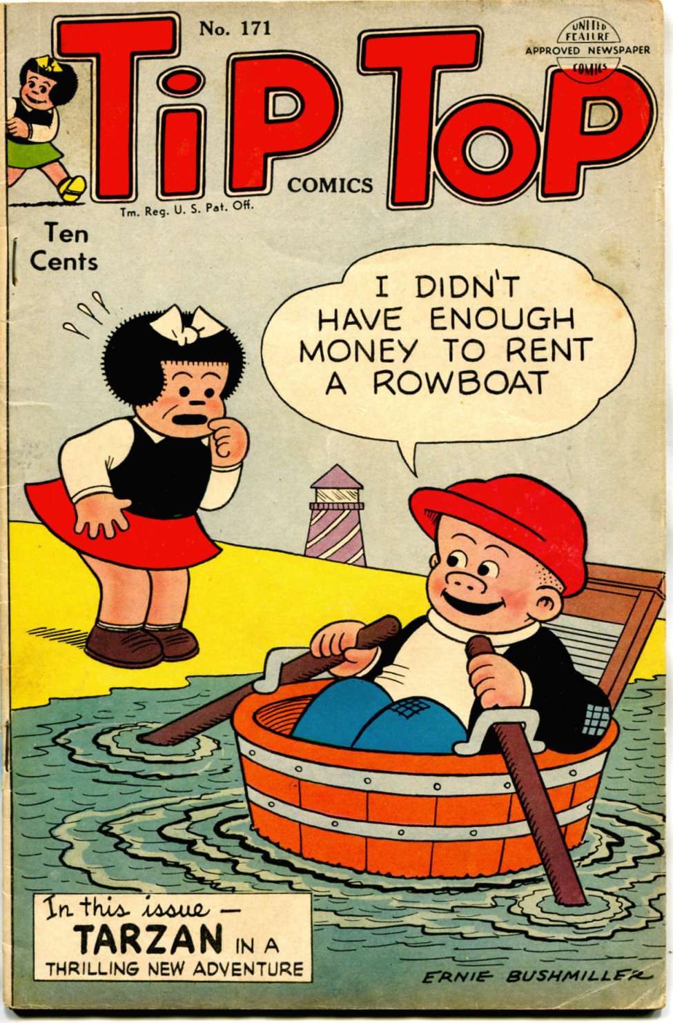 Book Cover For Tip Top Comics 171-2,174-7