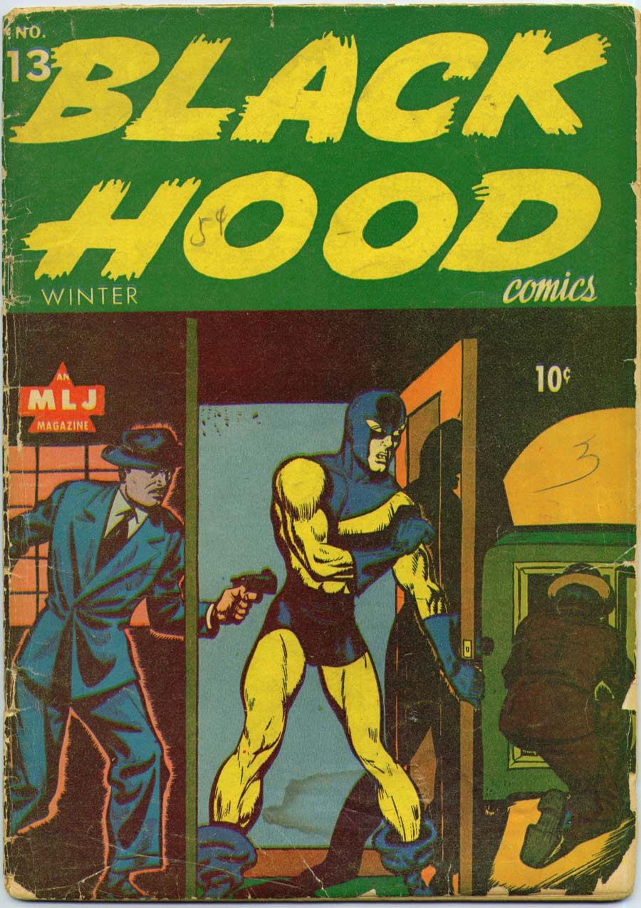 Comic Book Cover For Black Hood Comics 13