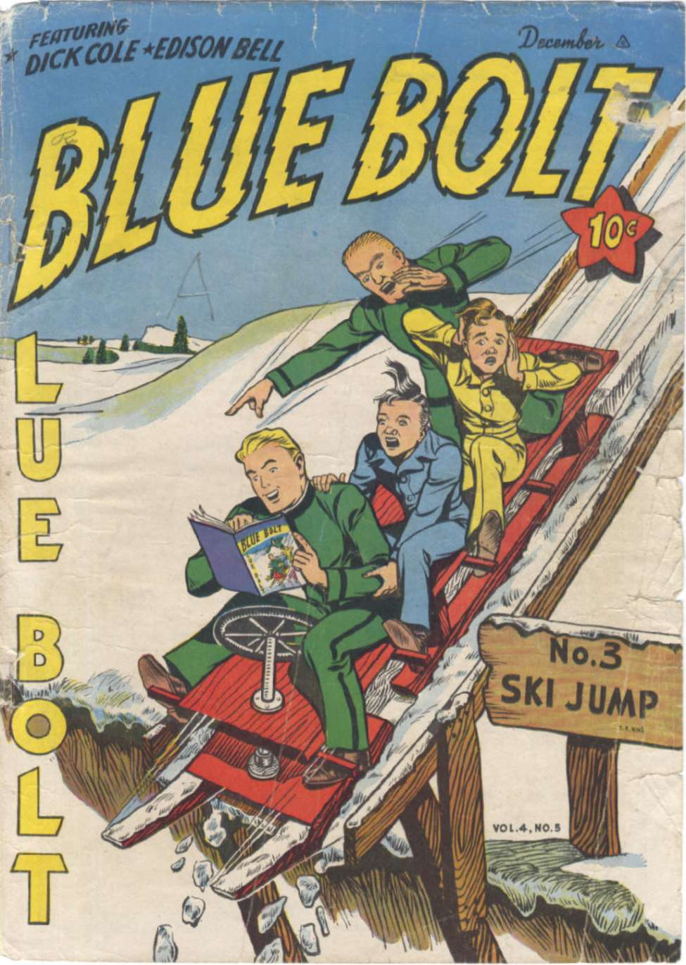 Book Cover For Blue Bolt v4 5