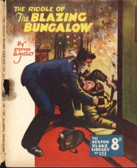 Large Thumbnail For Sexton Blake Library S3 253 - The Riddle of the Blazing Bungalow