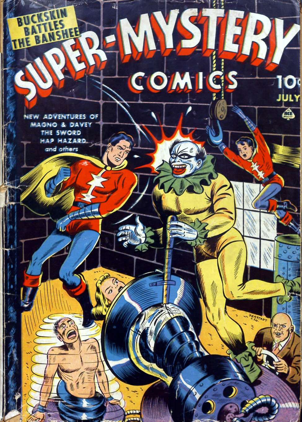 Comic Book Cover For Super-Mystery Comics v3 5
