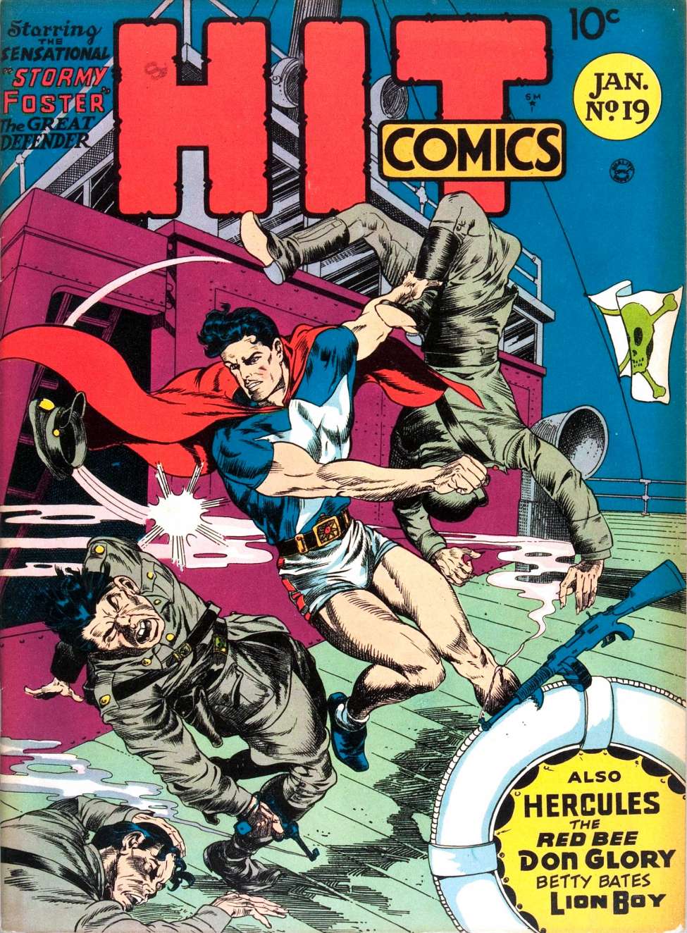Comic Book Cover For Hit Comics 19 (paper/2fiche)