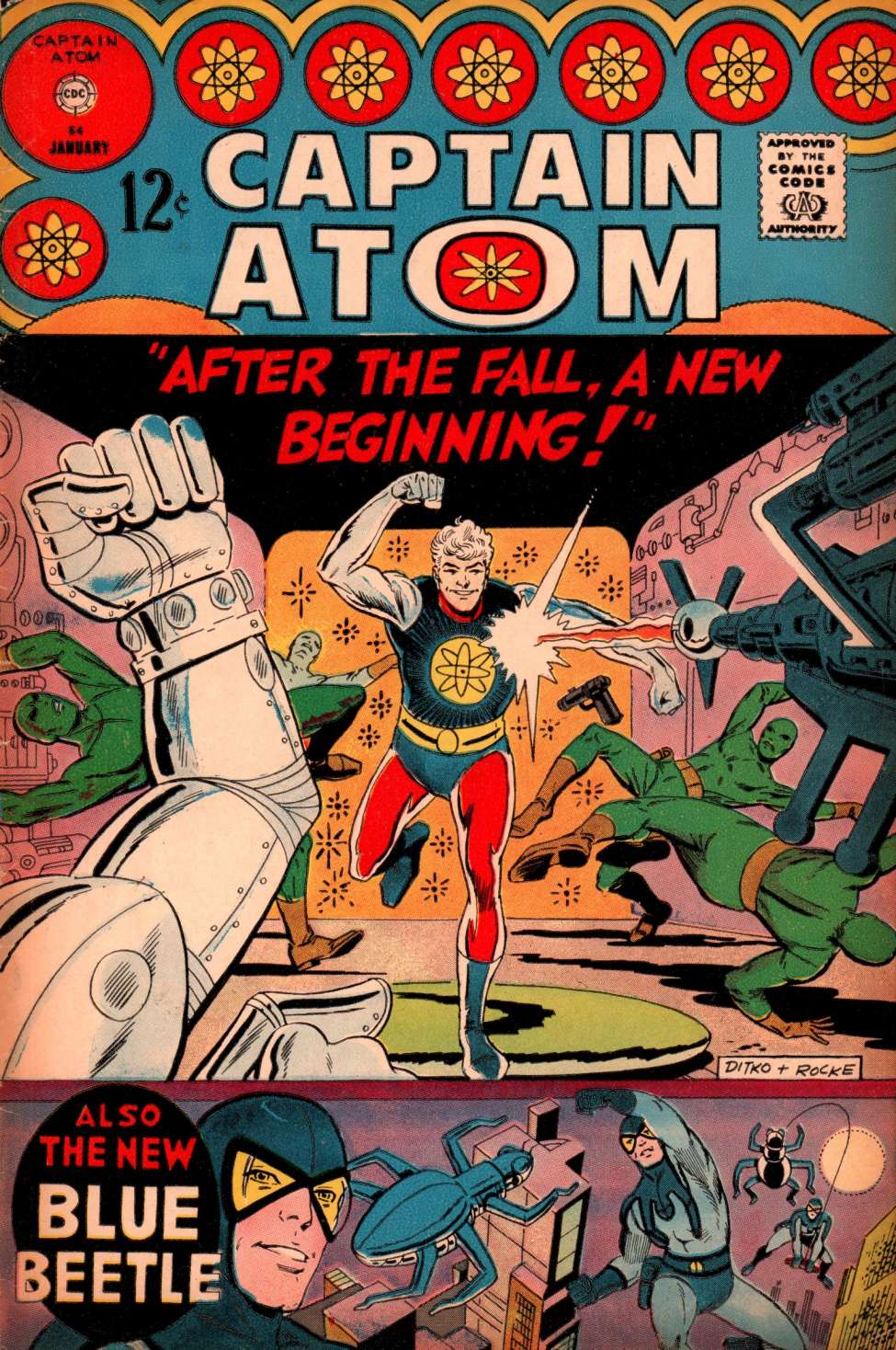 Comic Book Cover For Captain Atom 84