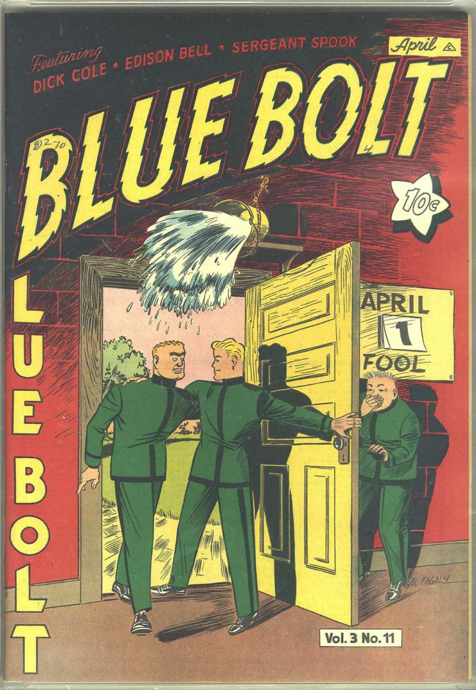Comic Book Cover For Blue Bolt v3 11