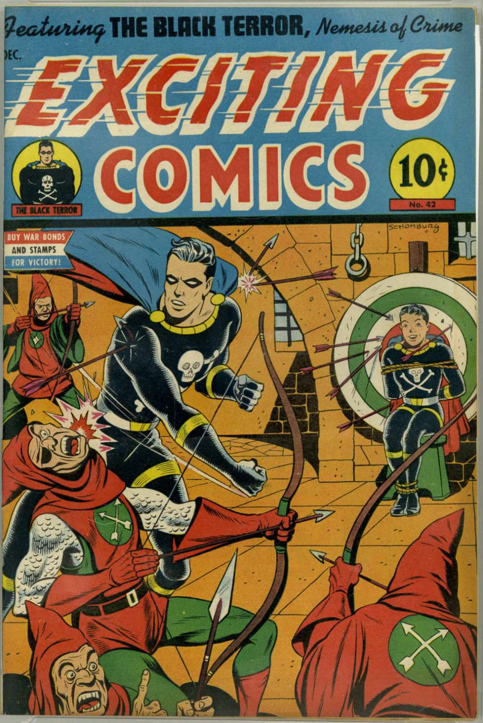 Comic Book Cover For Exciting Comics 42 (paper/4fiche)