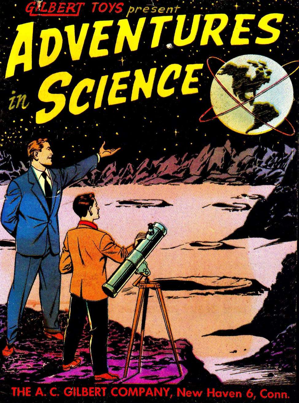 Book Cover For Adventures in Science - A.C. Gilbert