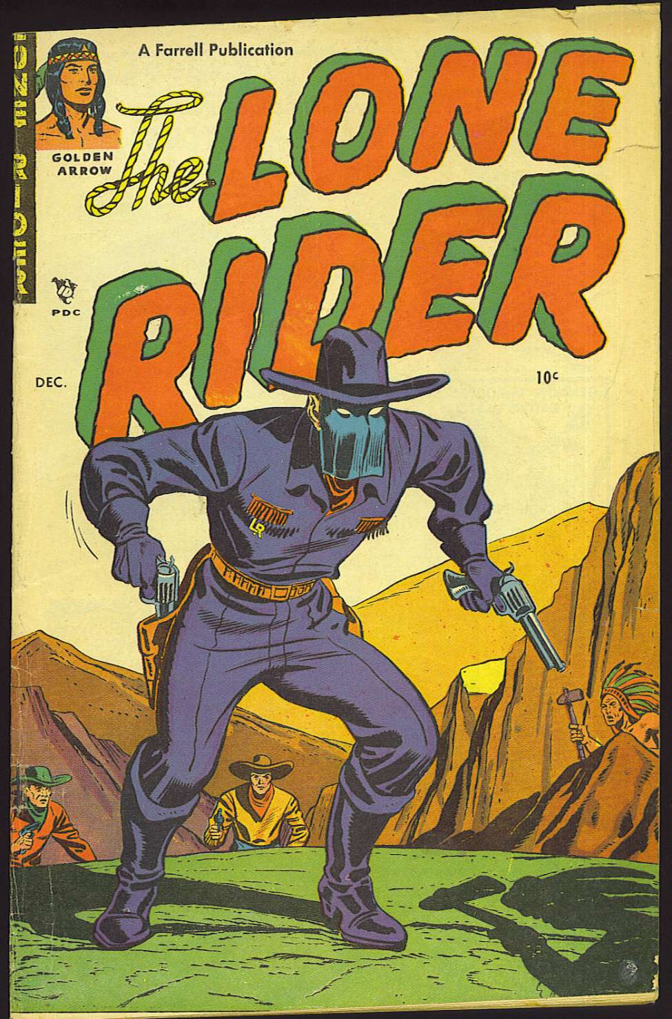 Comic Book Cover For The Lone Rider 5