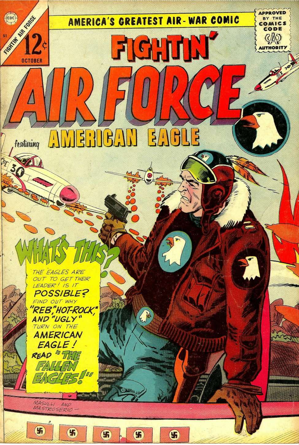 Comic Book Cover For Fightin' Air Force 51