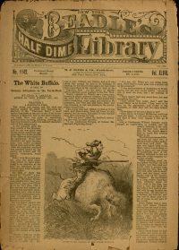 Large Thumbnail For Beadle's Half Dime Library 1142 - White Buffalo