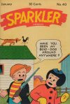 Cover For Sparkler Comics 40