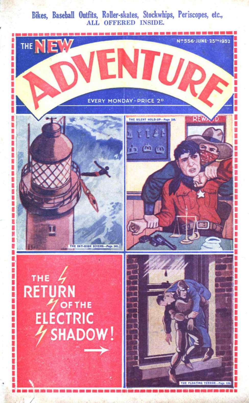 Book Cover For Adventure 556