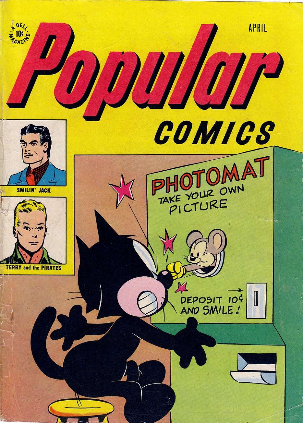 Book Cover For Popular Comics 134