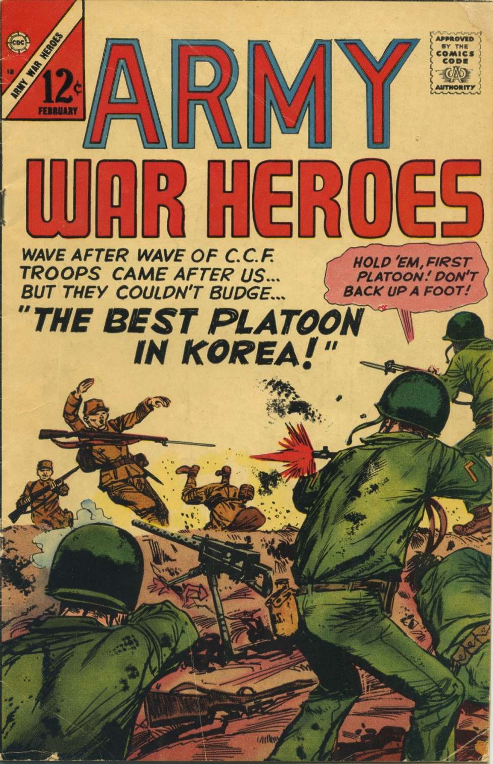 Book Cover For Army War Heroes 18