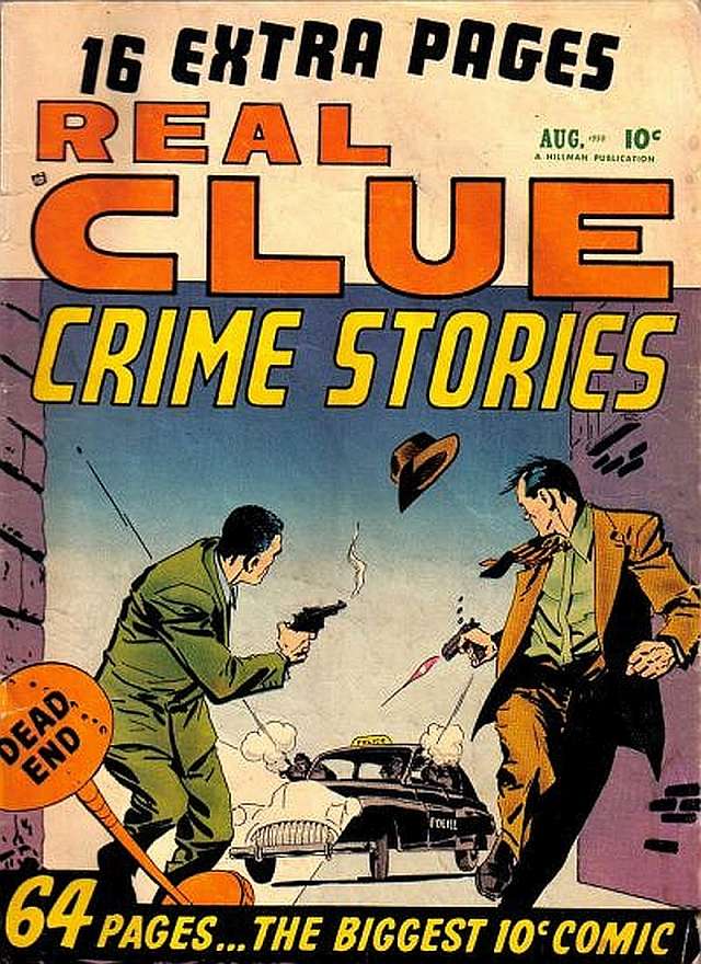 Book Cover For Real Clue Crime Stories v5 6