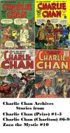 Cover For Charlie Chan from Prize and Charlton comic books
