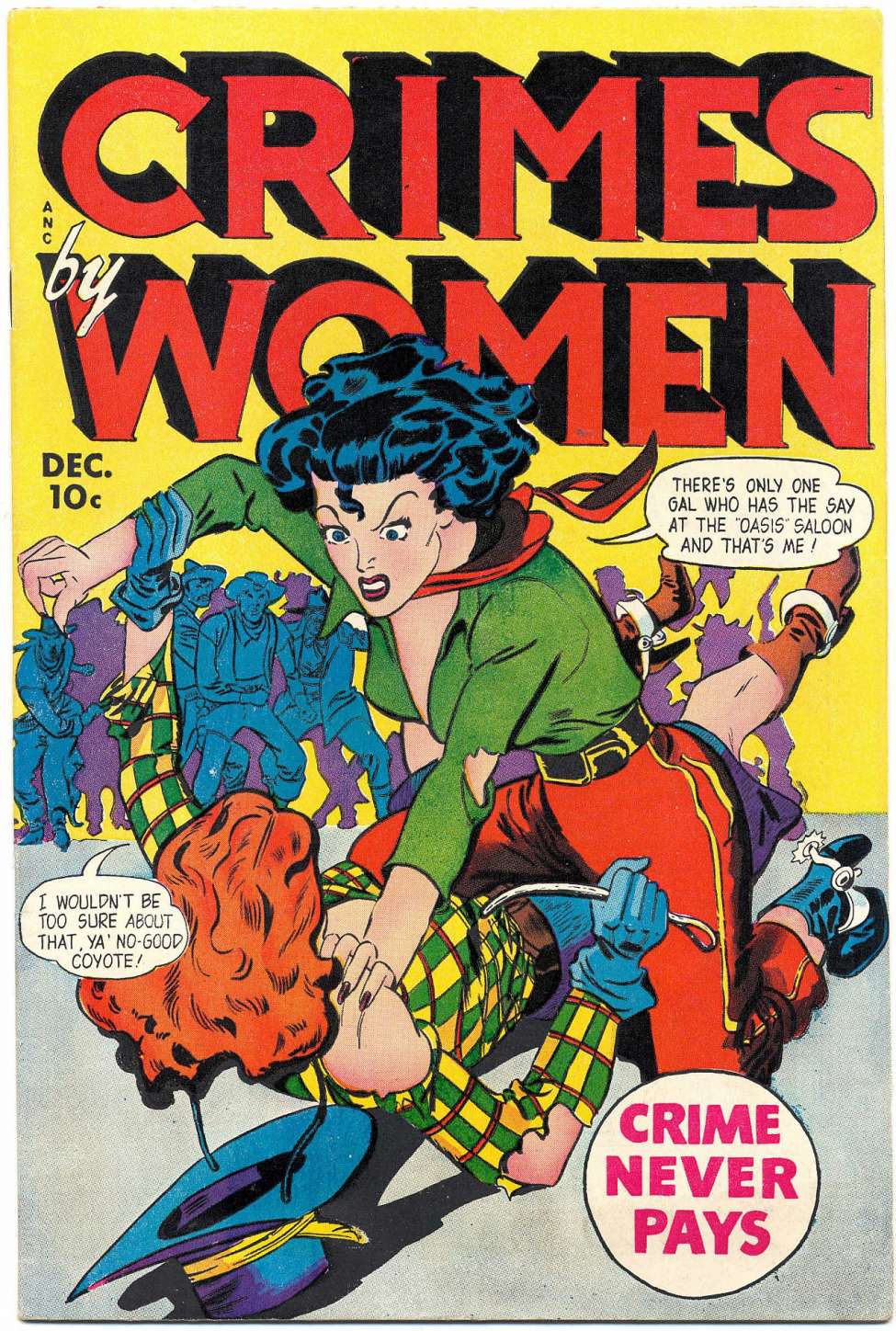 Comic Book Cover For Crimes By Women 10