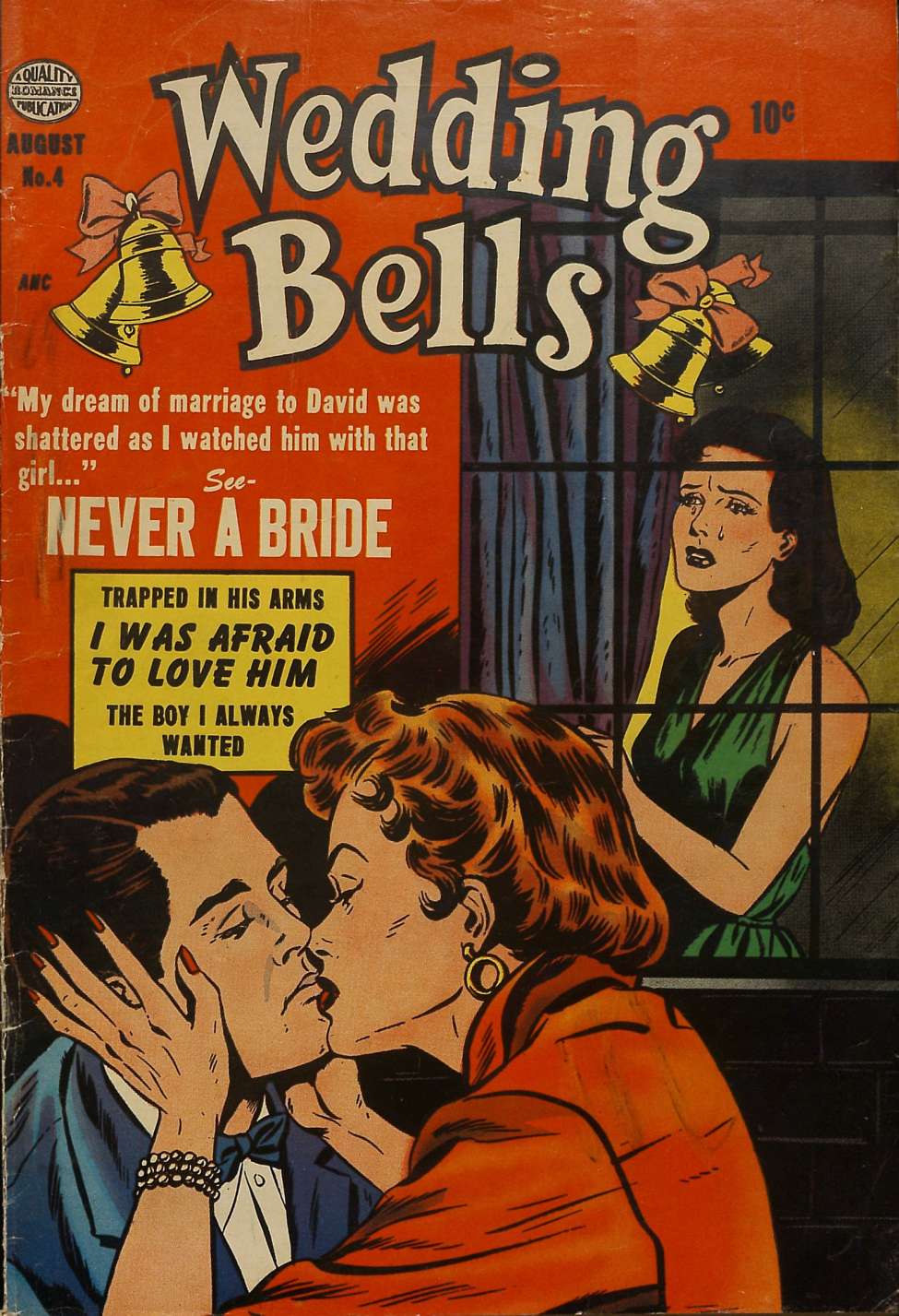 Comic Book Cover For Wedding Bells 4