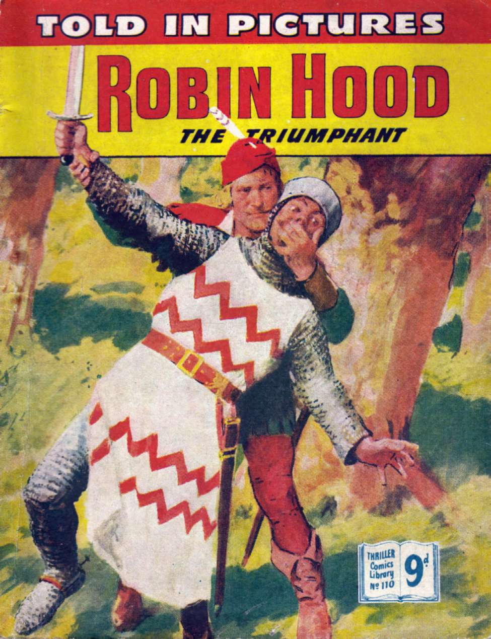 Book Cover For Thriller Comics Library 110 - Robin Hood The Triumphant