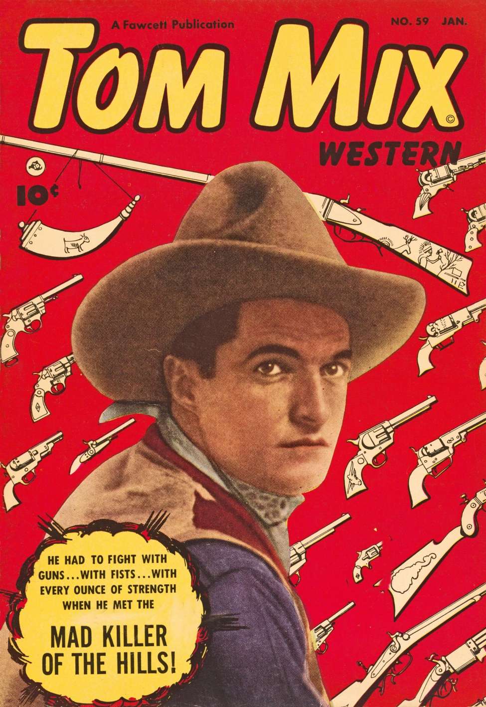 Comic Book Cover For Tom Mix Western 59