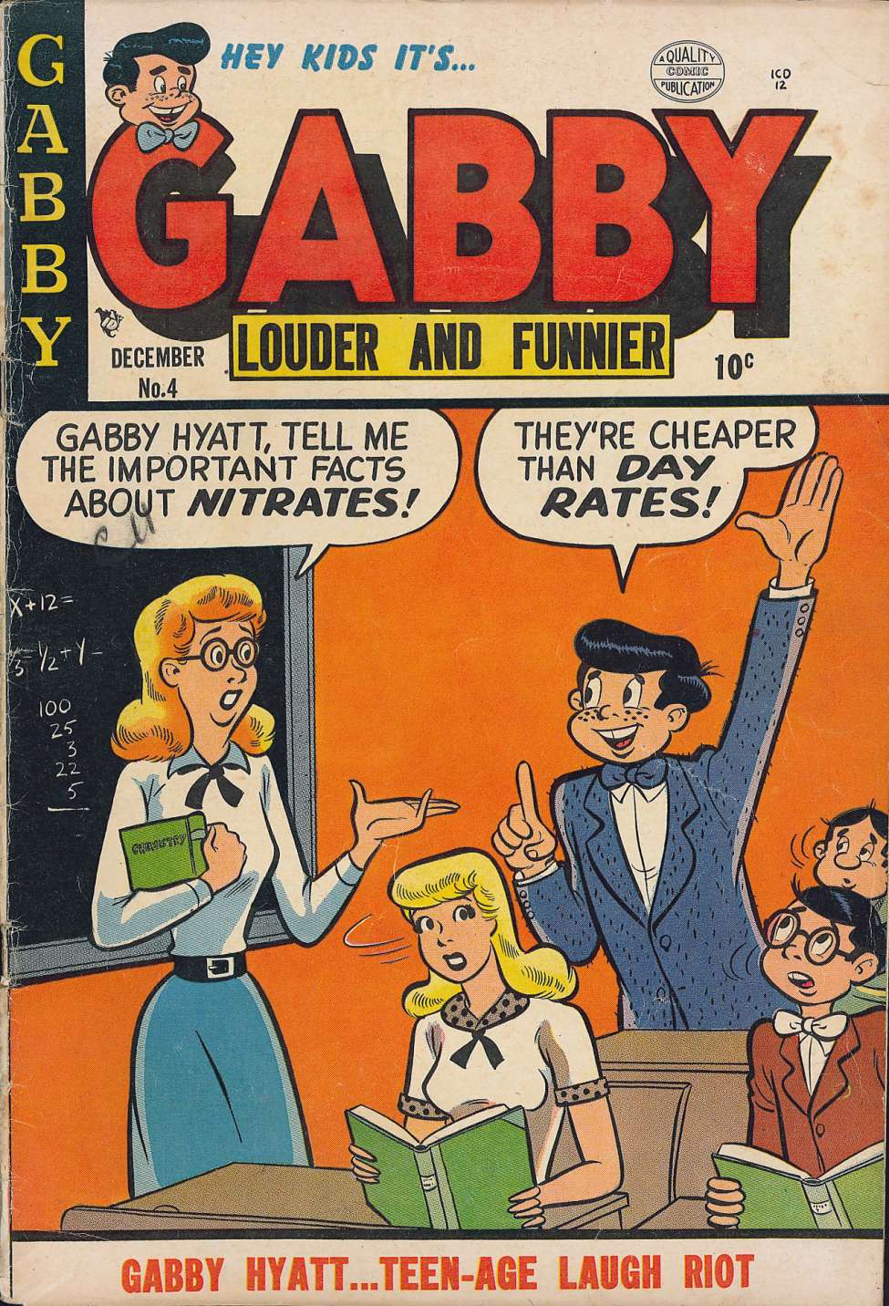 Comic Book Cover For Gabby 4