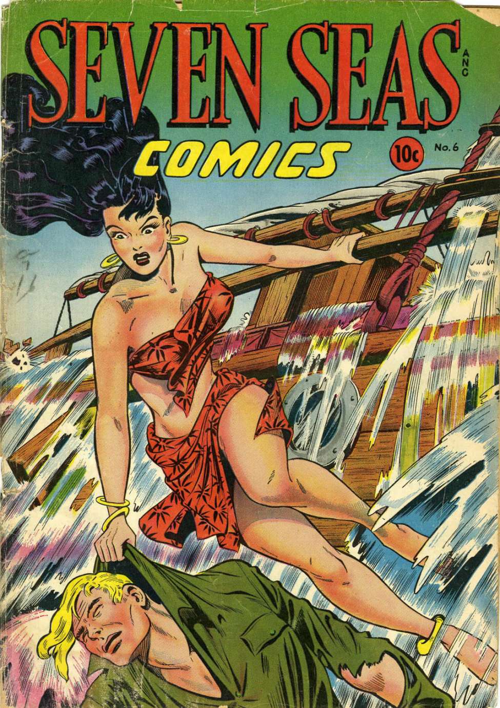 Comic Book Cover For Seven Seas Comics 6 (IW)