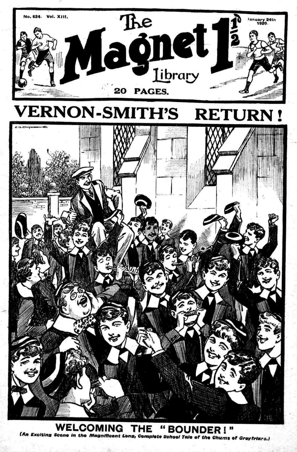 Book Cover For The Magnet 624 - Vernon-Smith's Return