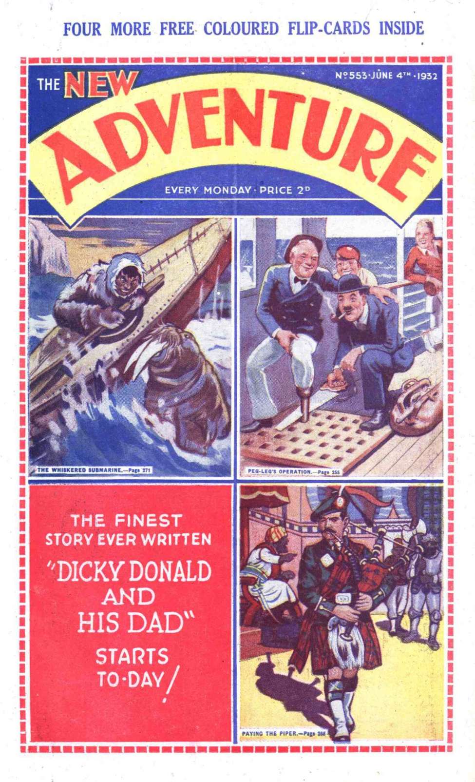 Book Cover For Adventure 553