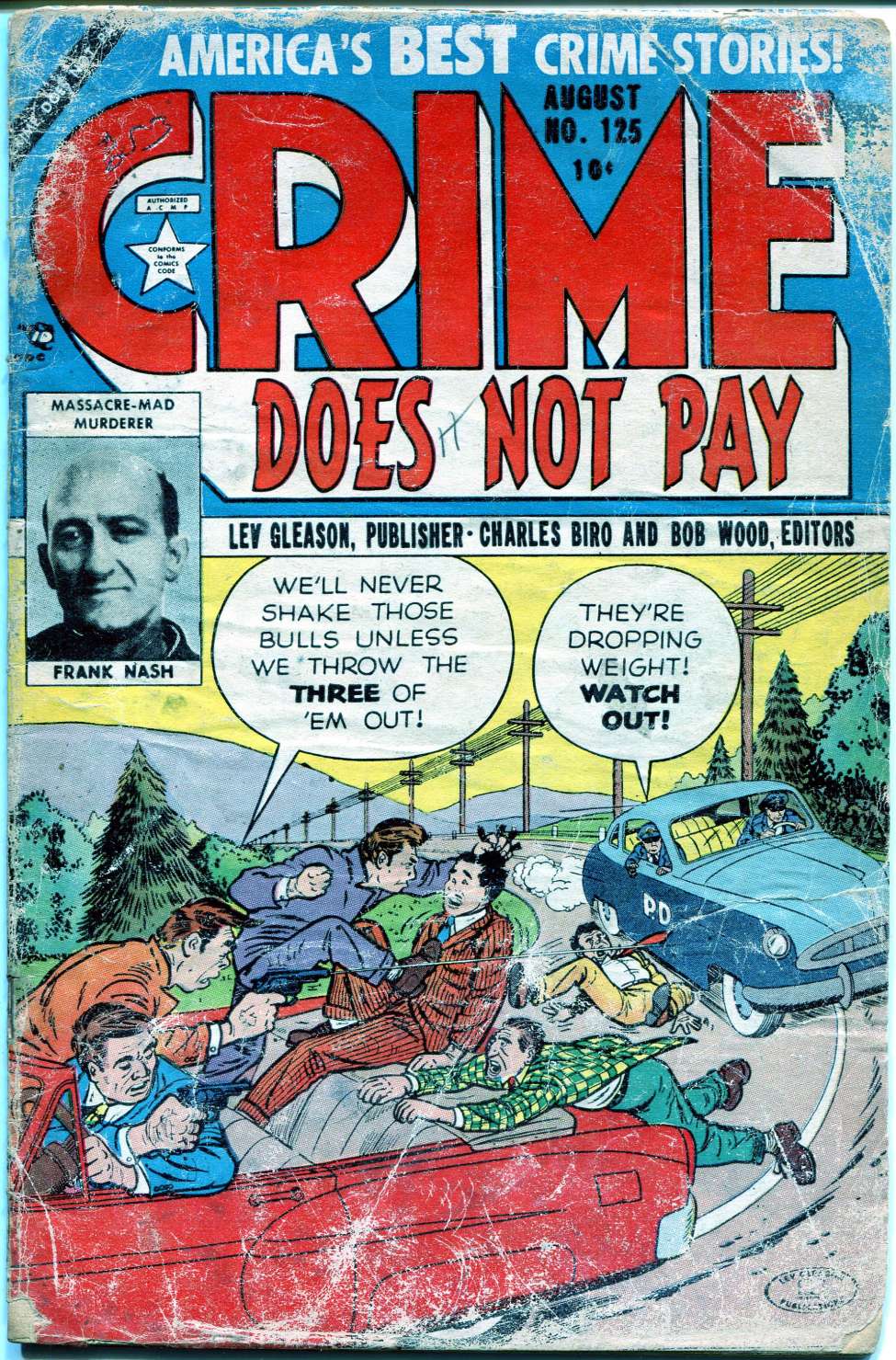 Book Cover For Crime Does Not Pay 125