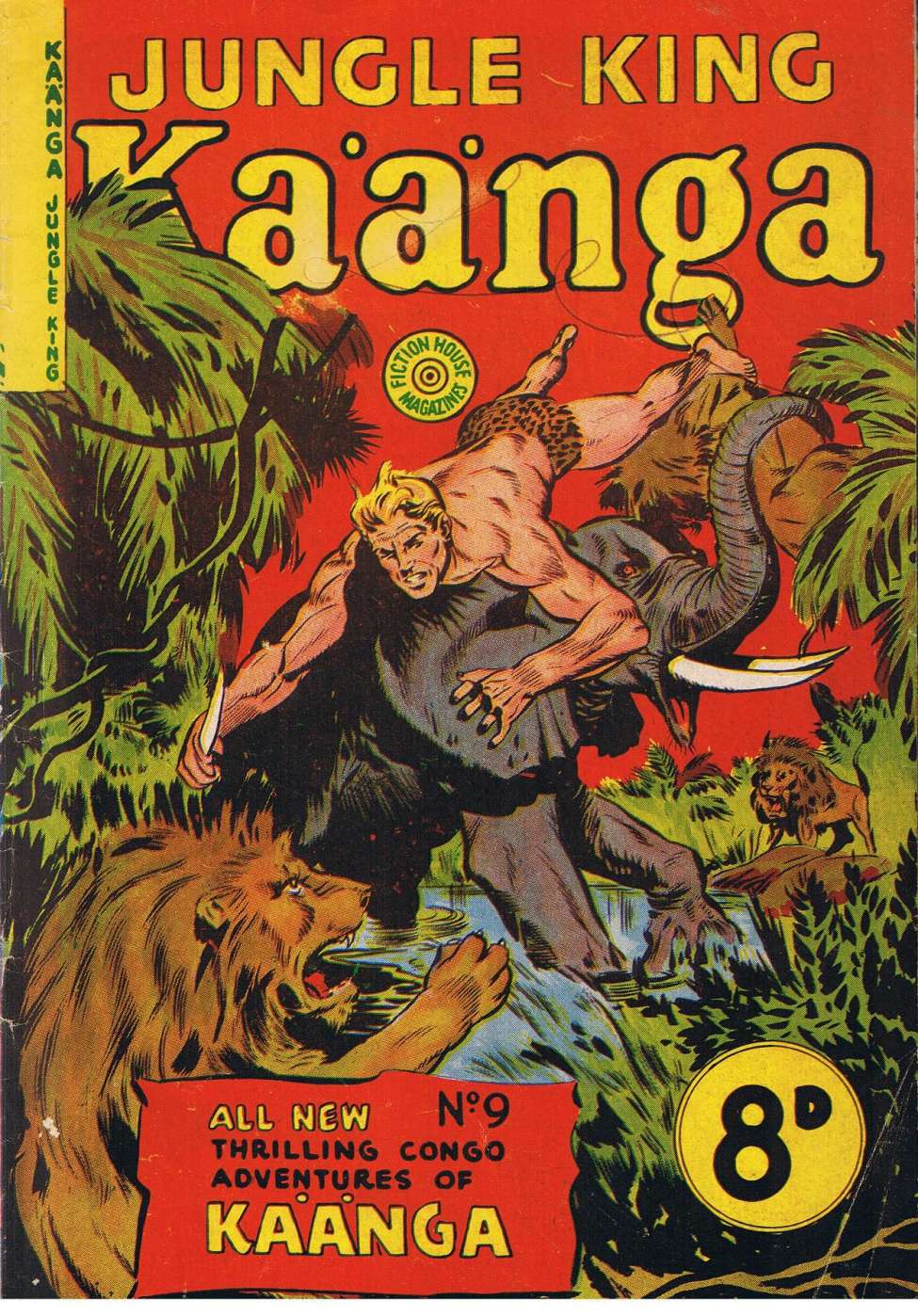 Book Cover For Kaänga Comics 9
