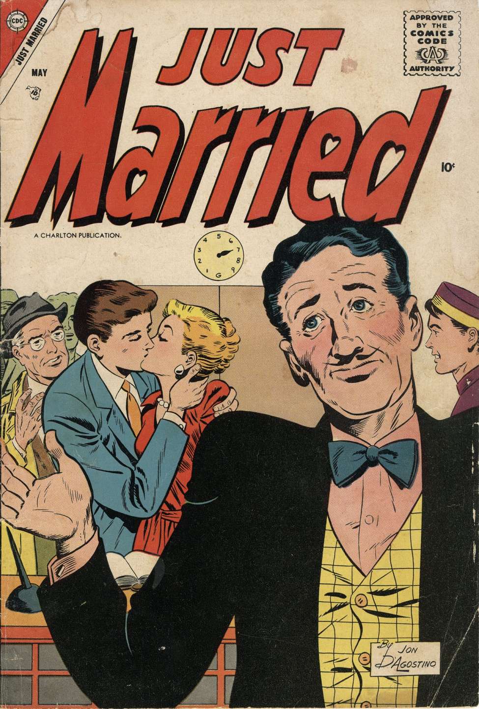 Comic Book Cover For Just Married 3