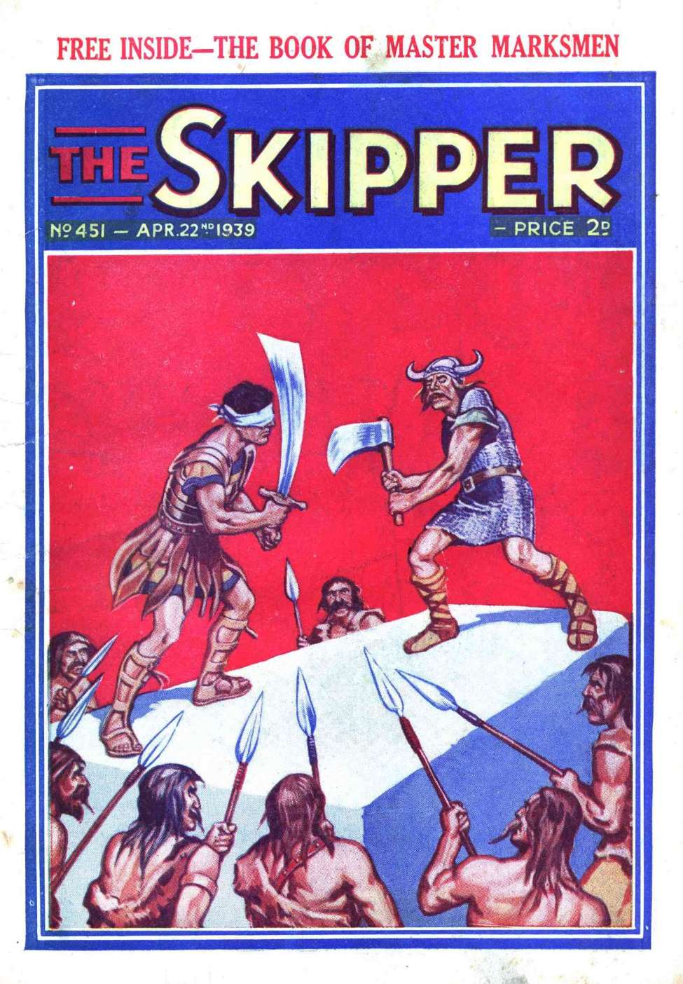 Comic Book Cover For The Skipper 451