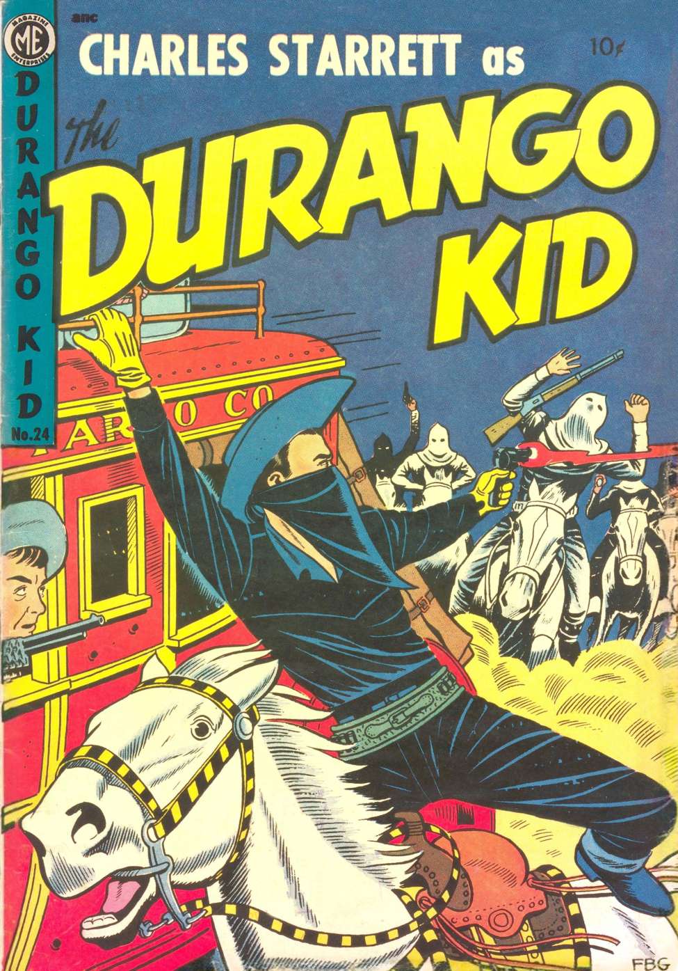 Comic Book Cover For Durango Kid 24