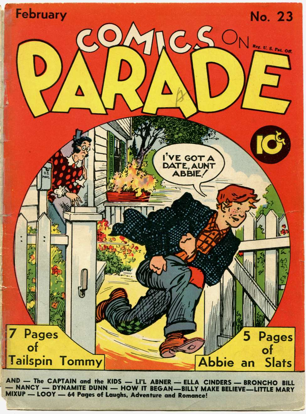 Comic Book Cover For Comics on Parade 23