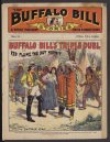 Cover For Buffalo Bill Stories 143 - Buffalo Bill's Triple Duel