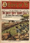 Cover For The Liberty Boys of 76 89 - The Liberty Boys' Hurry Call