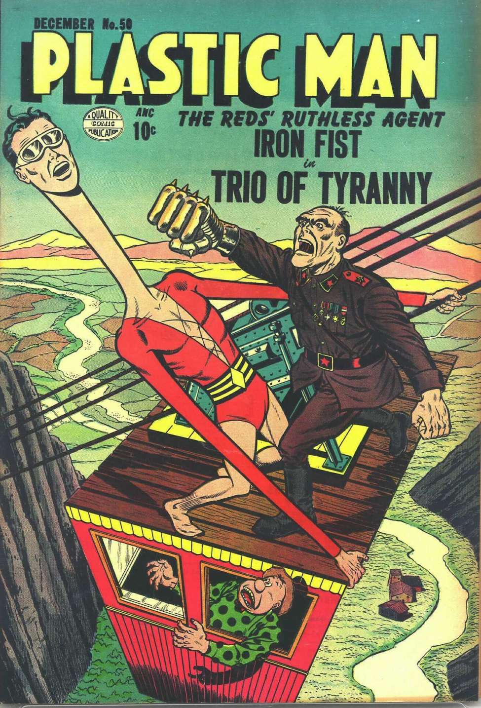 Comic Book Cover For Plastic Man 50