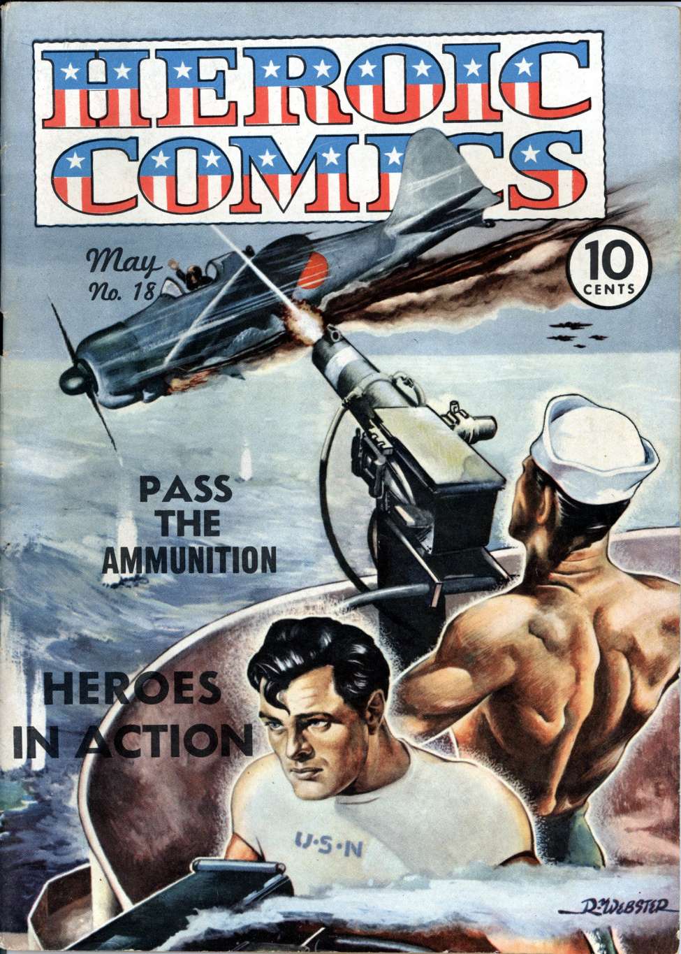 Book Cover For Heroic Comics 18