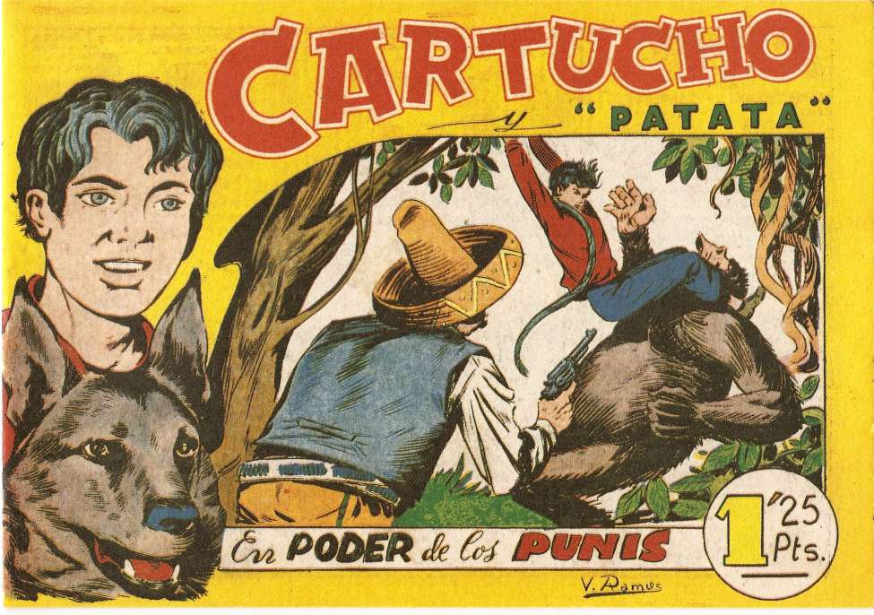 Comic Book Cover For Cartucho y Patata 21 - En Poder De Los Punis
