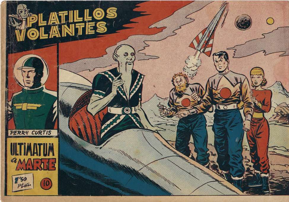 Comic Book Cover For Platillos Volantes 10 - Ultimatum a Marte