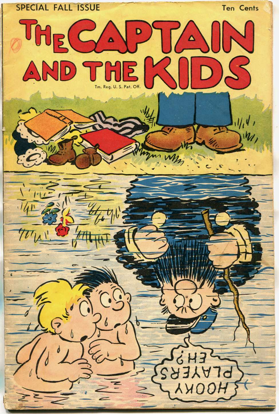 Book Cover For The Captain and the Kids Fall Special Issue