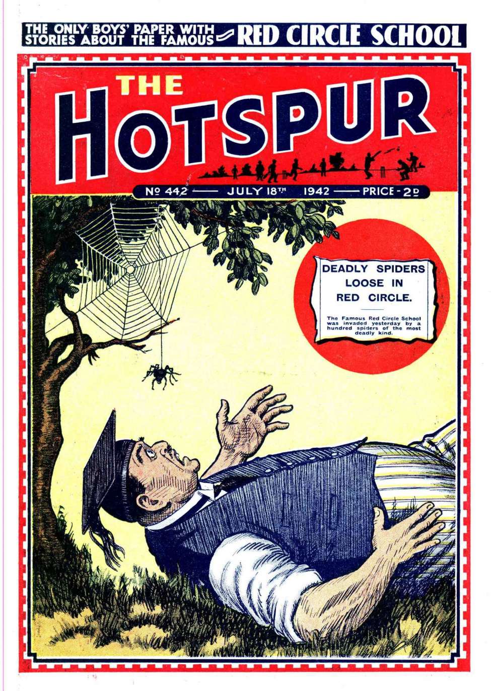 Comic Book Cover For The Hotspur 442