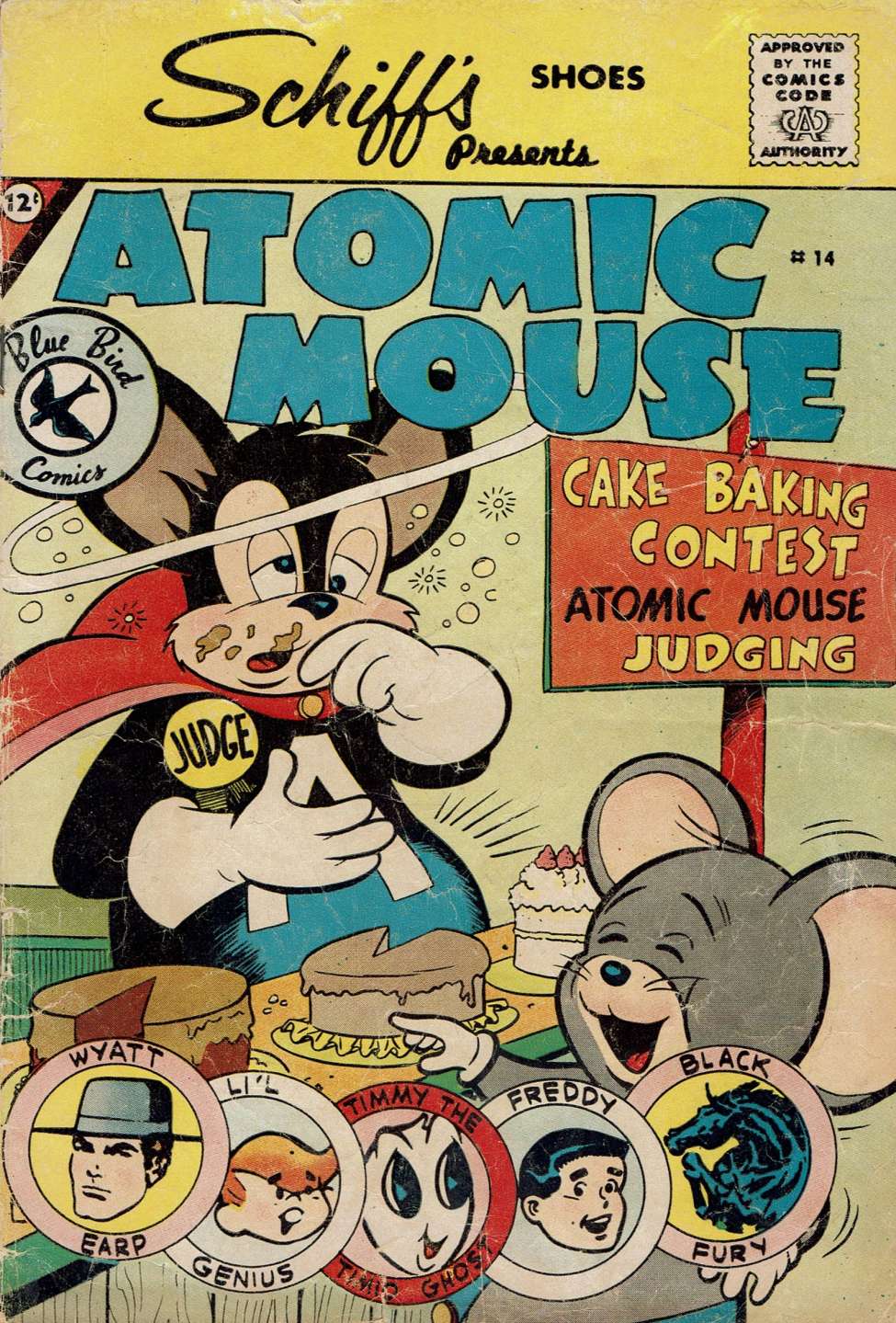 Book Cover For Atomic Mouse 14 (Blue Bird)
