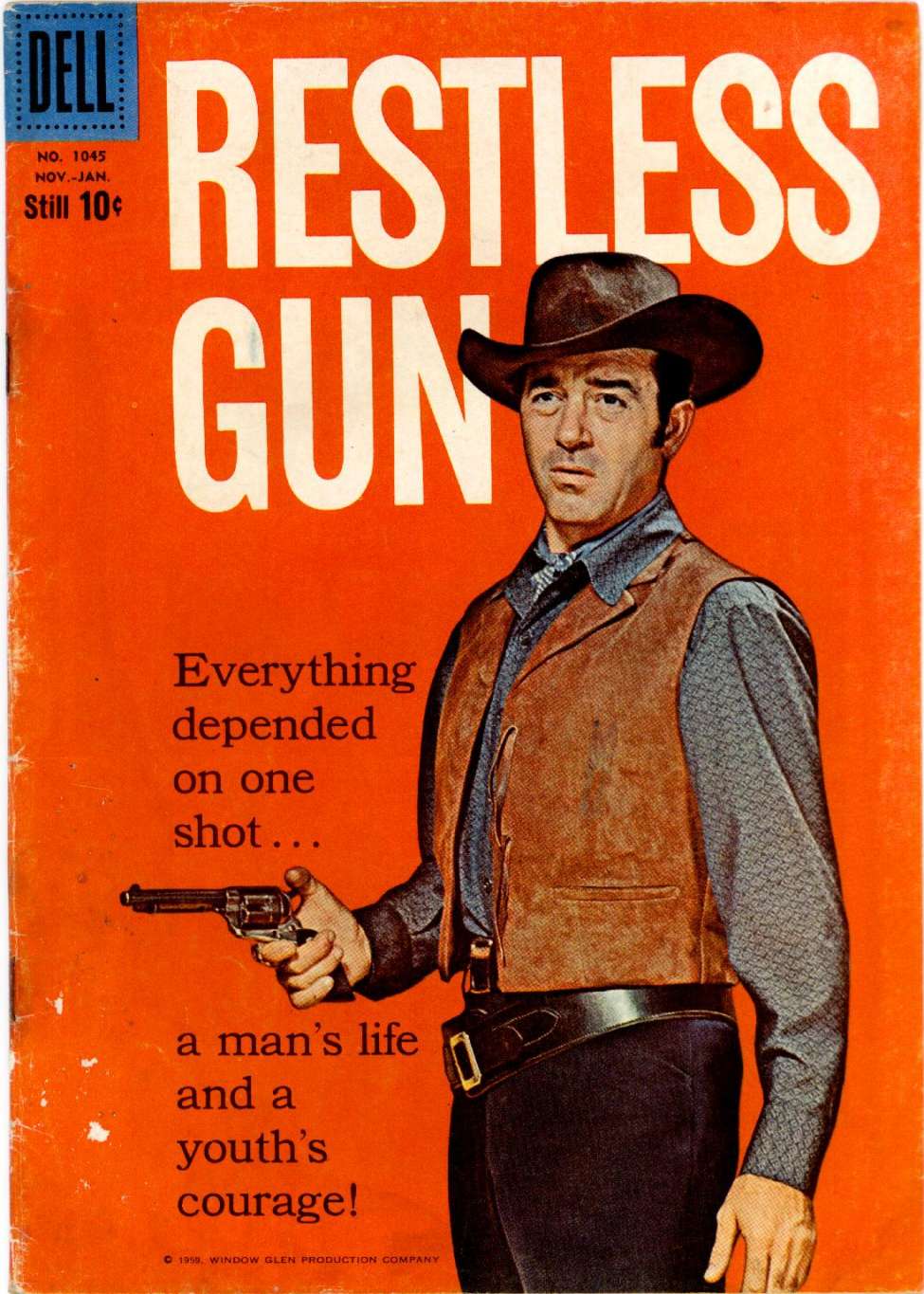 Book Cover For 1045 - Restless Gun